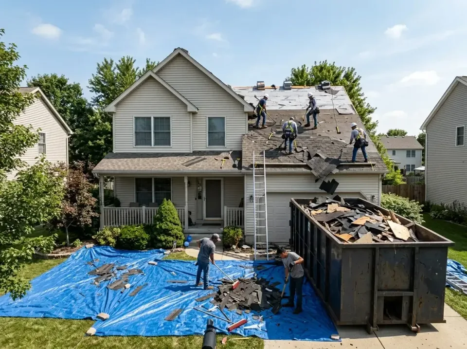 roof-replacement-debris-remova-004 — frequently asked questions, Cheapest Dumpster Rentals in Kiln, MS